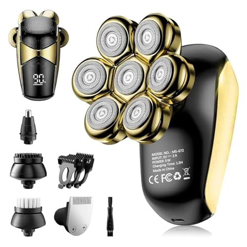 Waterproof Head Shaver Shaving Grooming Kit for Balder