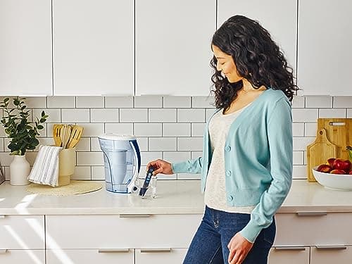 ZeroWater 10-Cup Ready-Pour 5-Stage Water Filter Pitcher 0 TDS for Improved Tap Water Taste - IAPMO Certified to Reduce Lead, Chromium, and PFOA/PFOS 8
