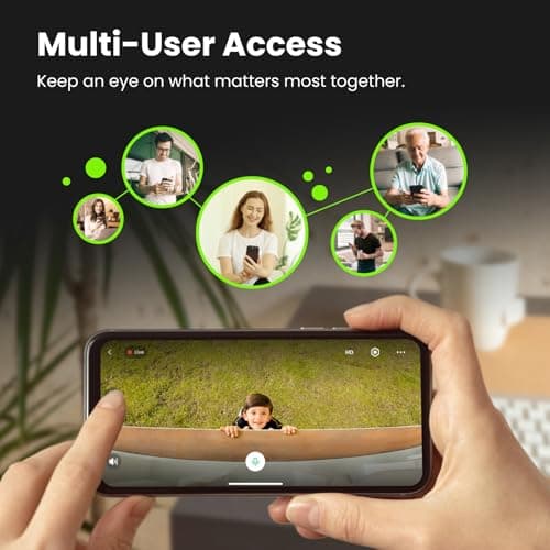 Kiwibit Security Cameras Wireless Outdoor, 2K Outside Camera for Home Security, Battery Camera, Magnetic Mount, AI Detection, Color Night Vision, Spotlight, Waterproof, 2.4GHz WiFi, Cloud & SD Storage 7