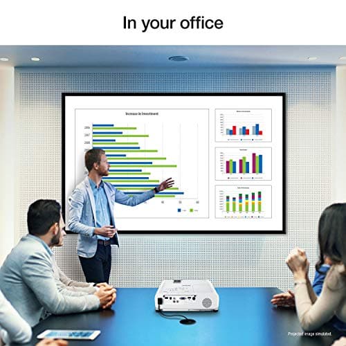 Epson Pro EX7280 3-Chip 3LCD WXGA Projector 4000 Lumens Equal Color and White Brightness, HDMI, Built-in Speaker, 16,000:1 Contrast Ratio 6