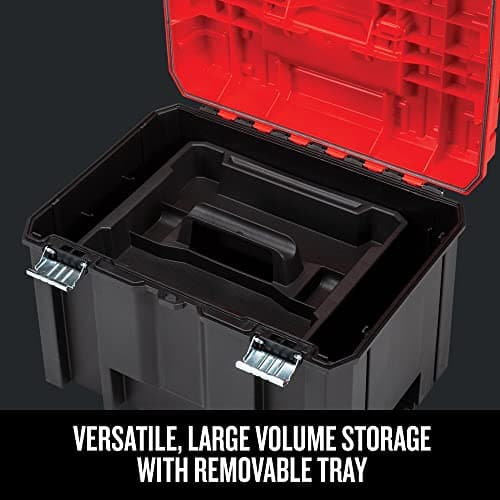 CRAFTSMAN VERSASTACK Deep Tool Box, Lockable, 17-in. (CMST17825) 5