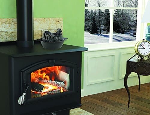 US Stove Kettle Chicken Steamer, For Use with Hot Stove, Cast Iron, Black 2