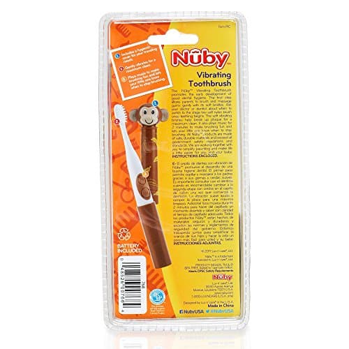 Nuby Electric Toothbrush with Animal Character, Giraffe 6