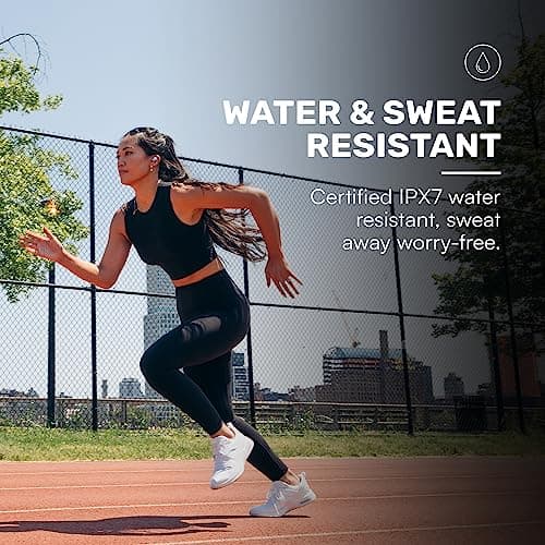 Raycon Fitness Bluetooth Wireless Earbuds + Microphone with Active Noise Canceling, Sweat & Water-Resistant Earphones, Running Headphones, Ear Buds Wireless Bluetooth 56 Hours Playtime (Black) 5