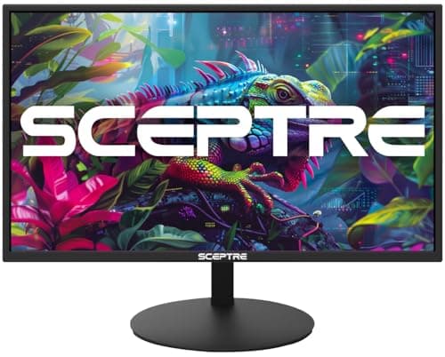 Sceptre E275W-19203R 27 inch1080P LED Monitor 99% sRGB 2X HDMI VGA Build-In Speakers, Machine Black (E275W-19203R series) 7