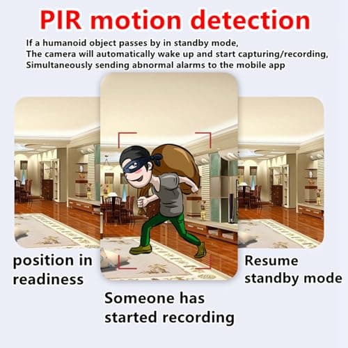 Hidden Camera with Audio/Video. Mini Camera, Small Camera. Spy Hidden Cameras for Home Indoor Use. Spy Cam with Night Vision and Motion Detection | Only 0.9 inch! Baby Monitor Small Mini Wireless.. 5