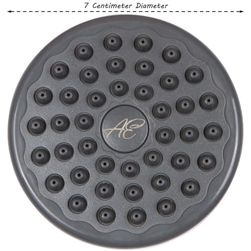 Aqua Elegante 3 Inch High Pressure Shower Head - Best Pressure Boosting, Wall Mount, Bathroom Showerhead For Low Flow Showers, 2.5 GPM - Chrome 7