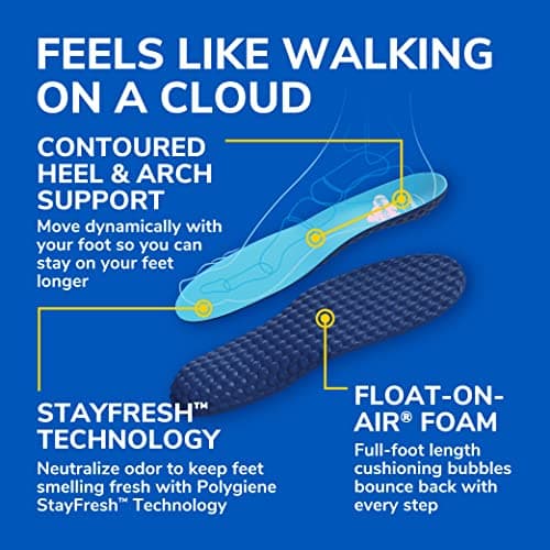 Dr. Scholl's® Float-On-Air® Comfort Insoles, Women, 1 Pair, Full Length 5