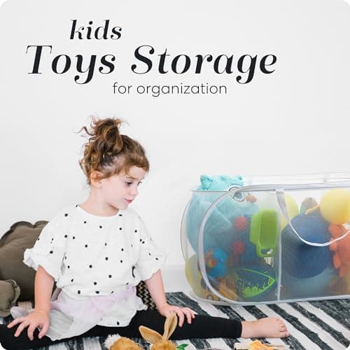 Handy Laundry Collapsible Laundry Basket, 3-Compartment Mesh Laundry Sorter, Foldable Pop Up Hamper with Handles, Space-Saving Durable Organizer for Dorm, Bedroom, Travel, White 5