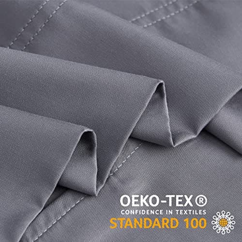 BEDELITE Body Pillow Cover, Rayon Made from Bamboo, Cooling Body Pillow Pillowcase for Hot Sleepers and Night Sweats, Breathable & Silky Soft Full Long Pillow Case Cover (Grey, 20x54 Inches) 7