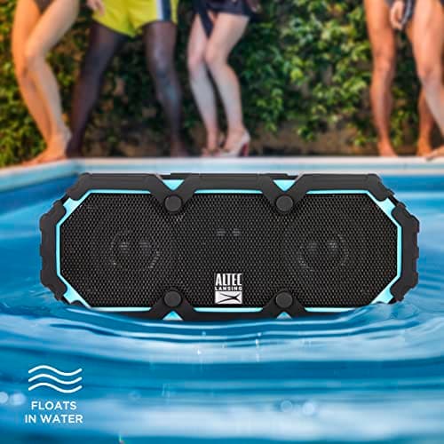 Altec Lansing LifeJacket 2 - Waterproof Bluetooth Speaker, Floating Portable Speaker for Travel & Outdoor Use, Deep Bass & Loud Sound, 30 Hour Playtime, 2.80 x 7.50 x 3.11 Inches 6