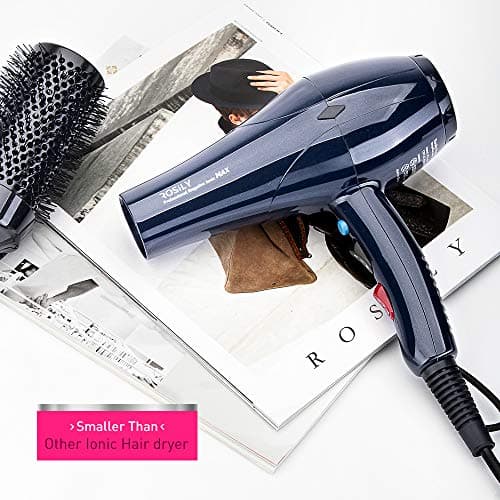 ROSILY Professional 2200W Ionic Ceramic Hair Dryer | Fast Drying Salon Quality Blow Dryer with Nozzle Attachments for Smooth Shine and Silky Hair | Extra Long Cord and Faster Drying Time 6