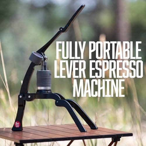 Flair GO: Portable, Collapsible Lever Espresso Machine for 9BAR Espresso Anywhere (Grounds Model) 2