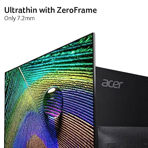 acer SB272 27 Inch FHD (1920x1080P) IPS ZeroFrame Home & Office Monitor | AMD FreeSync Technology | Ultra-Thin Design | 100Hz Response | Tilt 7