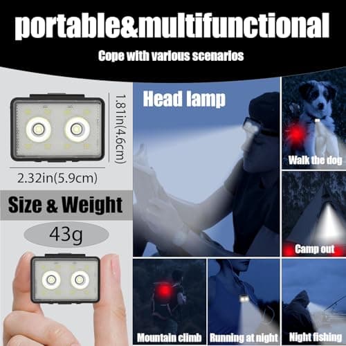 Bicycle Light for Night Riding, SUPPENGUIN USB Rechargeable, Front and Back, 3+4 Modes, Headlight and Taillight Set, IP44 Waterproof (Black, 2 Pack) 8