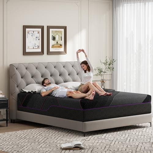 BedsPick Queen Mattress, 12 Inch Memory Foam Mattress for Pressure Relief, Medium Feel, Cooling Gel Memory Foam with Washable Cover, CertiPUR-US Certified 7