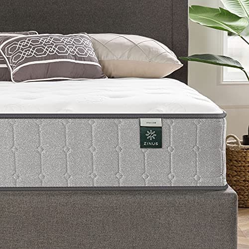 Zinus 10 Inch Comfort Support Cooling Gel Hybrid Mattress, Full, Tight Top Innerspring Mattress, Motion Isolating Pocket Springs, Mattress in A Box 8