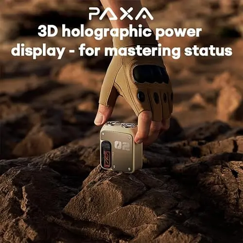 PAXA Mini Portable Electric Shaver,9000Rpm Mens Electric Shaver,IPX7 Waterproof Wet & Dry Dual-Head Rotary Cordless Travel Shavers for Shaving Face,USB-C Rechargeable for Home, Car, Travel(White) 6