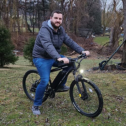 TotGuard Electric Bike, Electric Bike for Adults, 26" Ebike 700W Peak Motor, 20MPH Electric Mountain Bike with 374.4WH Removable Battery, Up to 50 Miles,Front Suspension Fork,SGS Certified to UL 2849 8