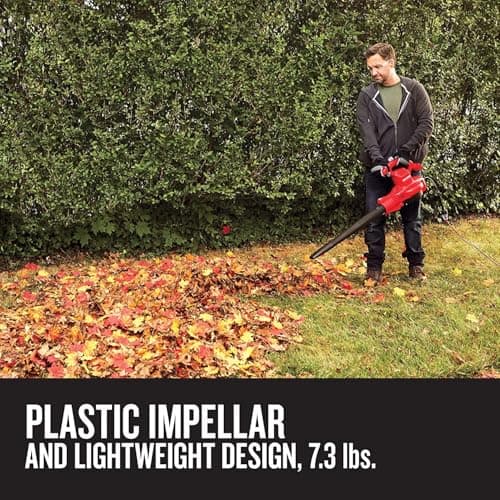 CRAFTSMAN Leaf Blower, Leaf Vacuum and Mulcher, 3-in-1 Backpack Blower, Up to 230 MPH, 12 Amp, Corded Electric (CMEBL700) 2