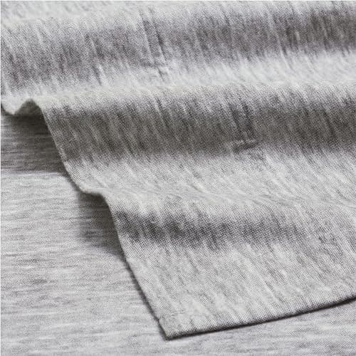 Superior Melange Flannel Cotton Pillowcases, Pillow Case 2 Pack, Modern, Textured Farmhouse Pillow Covers, Ultra-Soft Warm Basics, Bedding Essentials, Bed Accents, Set of 2, Standard, Charcoal 7