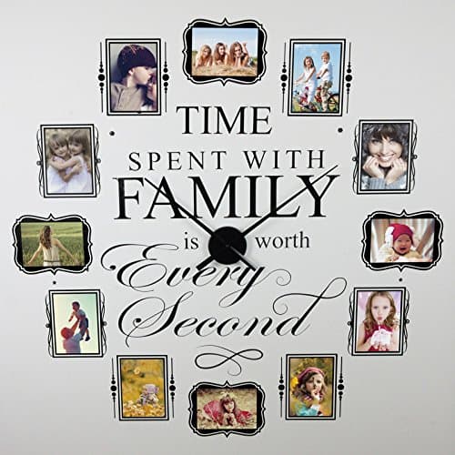 Timelike 3D Clock Hands, DIY Large Wall Clock Needles, Home Art Decor Quartz Mechanism Accessories 5