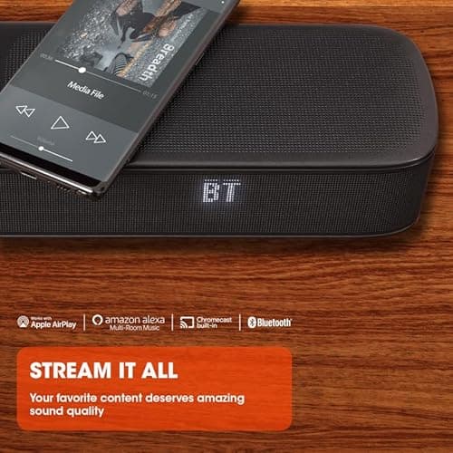 JBL BAR5.0 5-Channel Multibeam Soundbar with Dolby Atmos Virtual Grey, Black 6