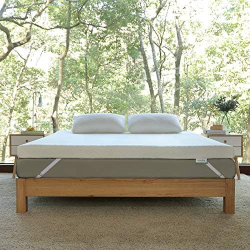 Novilla Mattress Topper Queen, 3 Inch Dual Layer Memory Foam Mattress Topper Enhance Cooling, Supportive & Pressure Relieving, with Breathable Cover,Queen Size, Yozora