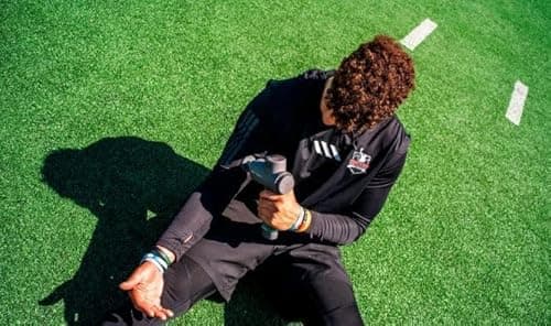 Hyperice Hypervolt 2 Grey - Featuring Quiet Glide Technology - Handheld Percussion Massage Gun | 3 Speeds, 5 Interchangeable Heads | Helps Relieve Sore Muscles and Stiffness 8