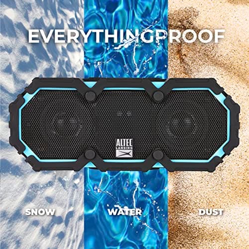 Altec Lansing LifeJacket 2 - Waterproof Bluetooth Speaker, Floating Portable Speaker for Travel & Outdoor Use, Deep Bass & Loud Sound, 30 Hour Playtime, 2.80 x 7.50 x 3.11 Inches 5