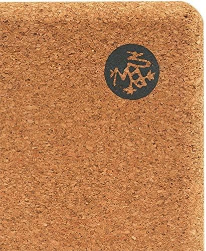 Manduka Yoga Cork Block - Yoga Prop and Accessory, Good for Travel, Comfortable Edges, Lightweight, Extra Firm Cork, 4" x 6" x 9" (10 x 15 x 22.5 cm) 6