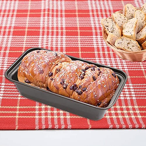 Zddaoole 6 PCS Mini Nonstick Carbon Steel Baking Bread Pan,Mini Loaf Pans,Small Banana Bread Tins,6.2" x 3.2" 7