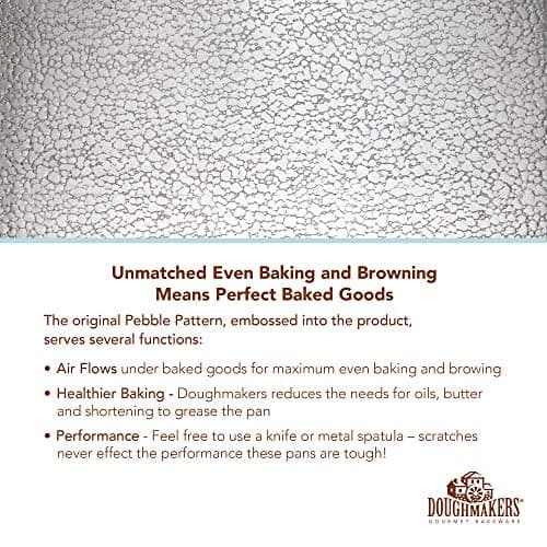 Doughmakers Biscuit Sheet Commercial Grade Aluminum Bake Pan 10" x 14" 5