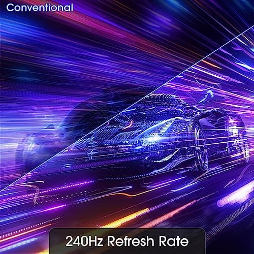 Sceptre New 27-inch Curved Gaming Monitor FreeSync 240Hz Plus DisplayPort HDMI 1ms 99% sRGB Build-in Speakers, R1500 Machine Black 2025 (C275B-FWT240 Series) 6