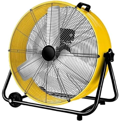 Bestronair 24 Inch High Velocity Drum Fan, 8100CFM Heavy Duty Industrial Floor Fan for Garage, 360° Tilt Metal Shop Fans with 3 Speeds for Warehouse, Factory, Commercial, Basement, Workshop, Gym