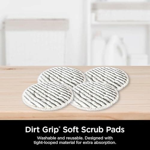 Shark Steam & Scrub with Steam Blaster Technology All-in-One Hard Floor Steam Mop with 3 Steam Modes & LED Headlights S8201, Rotator White 5