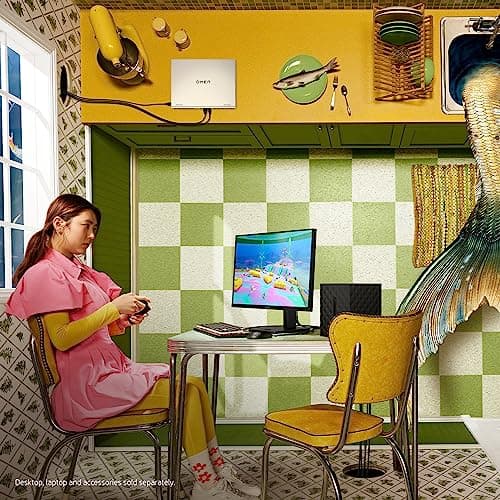 HP OMEN 27q QHD 165Hz Gaming Monitor, QHD Display (2560 x 1440), IPS Panel, 99% sRGB, 95% DCI-P3, 16:9, AMD FreeSync Premium Technology, 27q (2023) 8