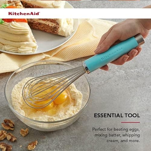 KitchenAid Gourmet Utility Whisk, 10.5-Inch, Matte Aqua Sky 5