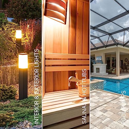 Leviton Countdown Timer Switch for household lights, heaters and exhaust fans, 30 min, 1-2-4 hour, No Neutral Wire Required, Single Pole, 15A, 1/2 HP/9.8A Fan/Motor, DT104-1LW, White 5