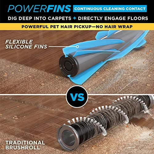 Shark AI Robot Vacuum, Smart Mapping|Scheduling|Pet Hair Pick Up|Logical Navigation, Black/Silver (RV2001), Carpet 9