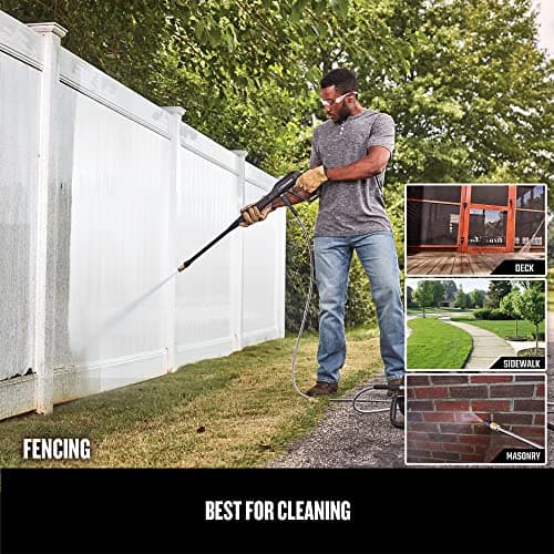 CRAFTSMAN Electric Pressure Washer, Cold Water, 1900 -PSI, 1.2-GPM, Corded (CMEPW1900) 6