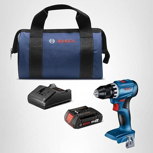 Bosch GSR18V-400B12 18V Compact Brushless 1/2 In. Drill/Driver Kit with (1) 2 Ah Standard Battery 10
