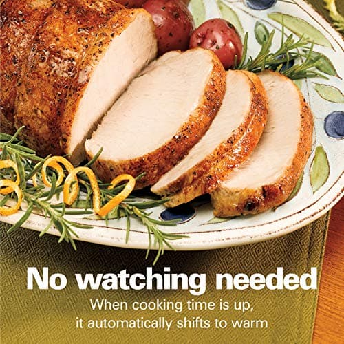 Hamilton Beach Programmable Slow Cooker with 6 Quart Stovetop-Safe Sear & Cook Crock & Travel Lid Lock for Portable Transport, Silver (33663) 8