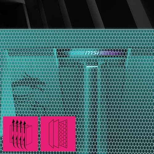 msi MPG 271QRX QD-OLED, 27 OLED Gaming Monitor, 2560 x 1440 (QHD), 0.03ms Response time, 360Hz, True Black HDR 400, HDMI, DP Port, USB Type C, Tilt, Height, Black 5