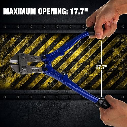 Bates- Bolt Cutter, 14", Chain Lock Cutter Heavy Duty, Bolt Cutters Heavy Duty for Locks, Screw Cutter, Chain Link Fence Cutter, Bolt and Wire Cutter, Chain Lock Cutters, Bolt Cutter Tool, Boltcutters 6