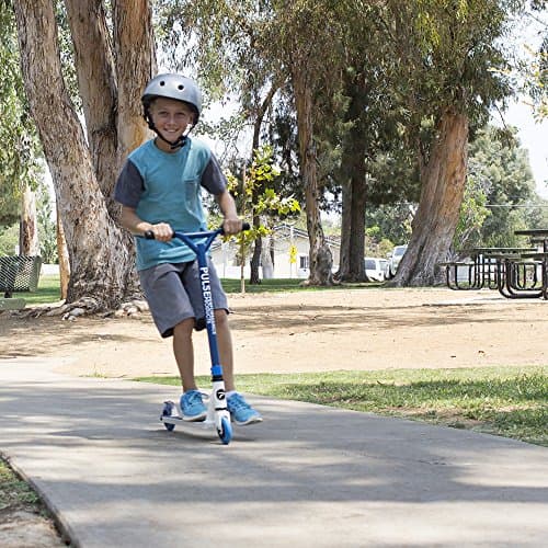 Pulse Performance Products KR2 Freestyle Scooter for Kids and Teens – Sturdy and Lightweight Blue Design Perfect for Tricks and Stunts – Great for Skate Parks and Outdoor Activities 7