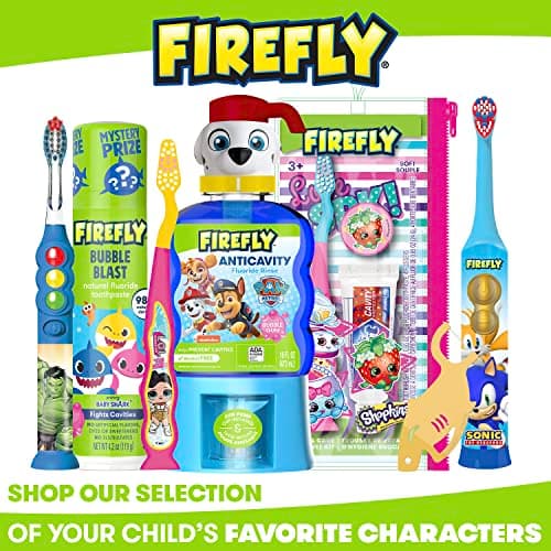 FIREFLY Sonic The Hedgehog Toothbrush, Ages 3+ | Premium Soft Bristles | Anti-Slip Grip | 3D Hygienic Cover | Pack of 2 7