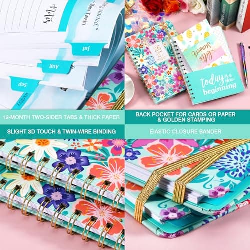 Planner 2026-2027 - Planner 2026-2027 Daily Weekly and Monthly, July 2026 - June 2027, 6.3’’ × 8.4’’, Inner Pocket, Hardcover, Perfect Daily Organizer 5