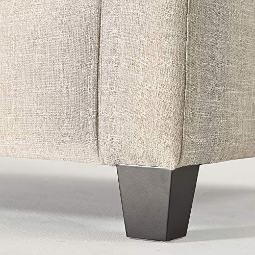 Zinus Josh Loveseat Sofa/Easy, Tool-Free Assembly, Beige 6