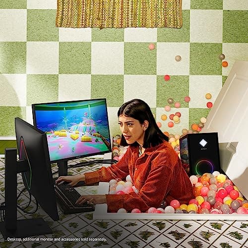 HP OMEN 27q QHD 165Hz Gaming Monitor, QHD Display (2560 x 1440), IPS Panel, 99% sRGB, 95% DCI-P3, 16:9, AMD FreeSync Premium Technology, 27q (2023) 9